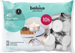 Bolsius - VALUE PACK - Large tea lights - 240 pieces